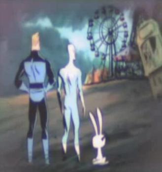 Mr. Incredible und seine Freunde haben das Versteck von Lady Lightbug gefunden (© Pixar)