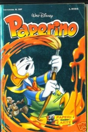 Donald "Paperino" auf dem Cover seiner eigenen Publikation(© Disney)