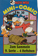 Micky Maus Mini-Comic 30 (Beilage zu MM 49/1989, © Egmont Ehapa)