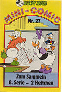 Micky Maus Mini-Comic 27 (Beilage zu MM 39/1989, © Egmont Ehapa)