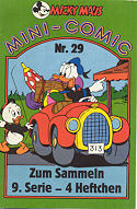 Micky Maus Mini-Comic 29 (Beilage zu MM 48/1989, © Egmont Ehapa)