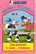 Micky Maus Mini-Comic 8 (Beilage zu MM 26/1988, © Egmont Ehapa)