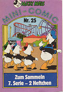 Micky Maus Mini-Comic 25 (Beilage zu MM 18/1989, © Egmont Ehapa)