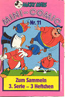 Micky Maus Mini-Comic 11 (Beilage zu MM 39/1988, © Egmont Ehapa)