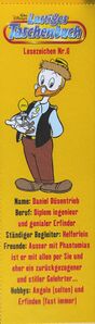 Nr. 6 Daniel Düsentrieb