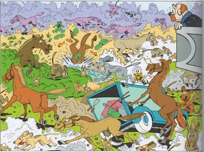 Das zuerst veröffentlichte Panel (© Disney/Egmont Ehapa