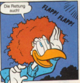 bei Held; rotbraun koloriert