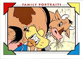 Eine amerikanische Postkarte aus dem Jahre 1991. Die Postkarte stammt aus der Serie "Disney Series" und trägt die Nummer 131. (© Disney)