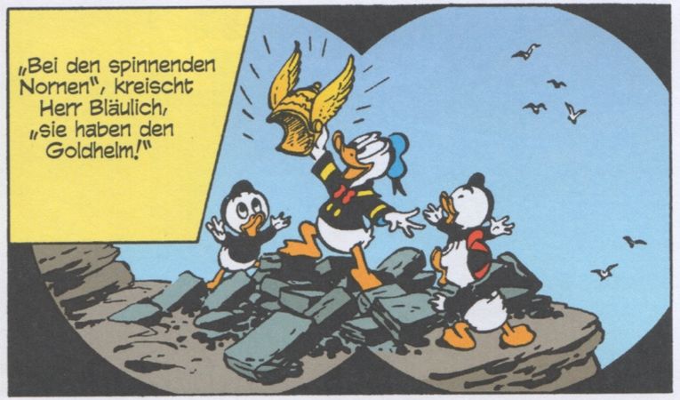 Der Helf von Olaf dem Blauen Der goldene Helm (© Egmont Ehapa)