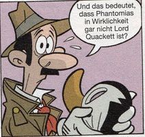 Kommissar Pinkus Pinkus ist Kommissar bei der Entenhausener Polizei. Er versucht stets, Phantomias dingfest zu machen, ist diesem aber bei weitem nicht gewachsen.