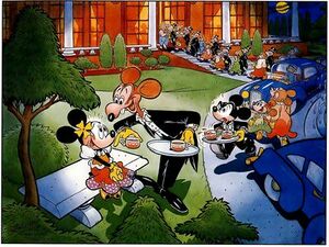 Micky Maus in Liebeswirren