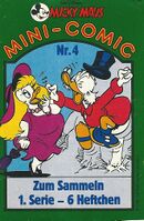 Micky Maus Mini-Comic 4 (Beilage zu MM 11/1988, © Egmont Ehapa)