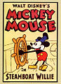 Poster zu „Steamboat Willie“ (1928)