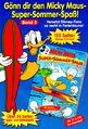 Werbeanzeige für den „Super Sommer Spaß Nr. 5“ aus dem Jahr 1999 im Micky Maus Magazin 26/1999