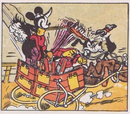 ...und hackt Goofy mit seinem Schnabel auf den Kopf! (beide Bilder: © Disney)