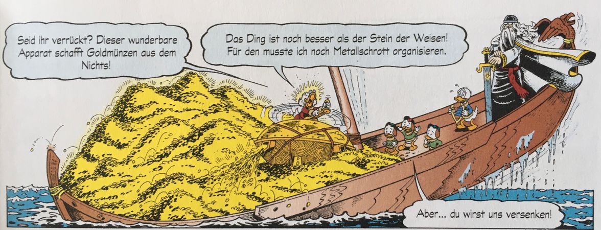 Der goldene Sampo Die Jagd nach der Goldmühle (© Egmont Ehapa)
