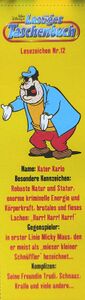 Nr. 12 Kater Karlo