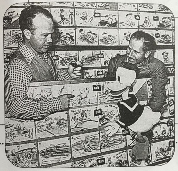 Datei:Jack Hannah und Clarence Nash.jpg