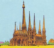 Das Entenhausener Münster (Notre Duck) (© Melzer Verlag)