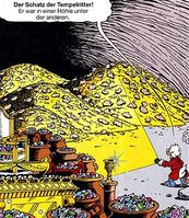 Der Schatz der Tempelritter Ein Brief von daheim (© Egmont Ehapa)