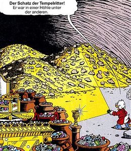 Der Schatz der Tempelritter Ein Brief von daheim (© Egmont Ehapa)