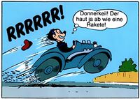 „Donnerkeil!“ Die Freude ist Otto deutlich anzumerken (© Ehapa)
